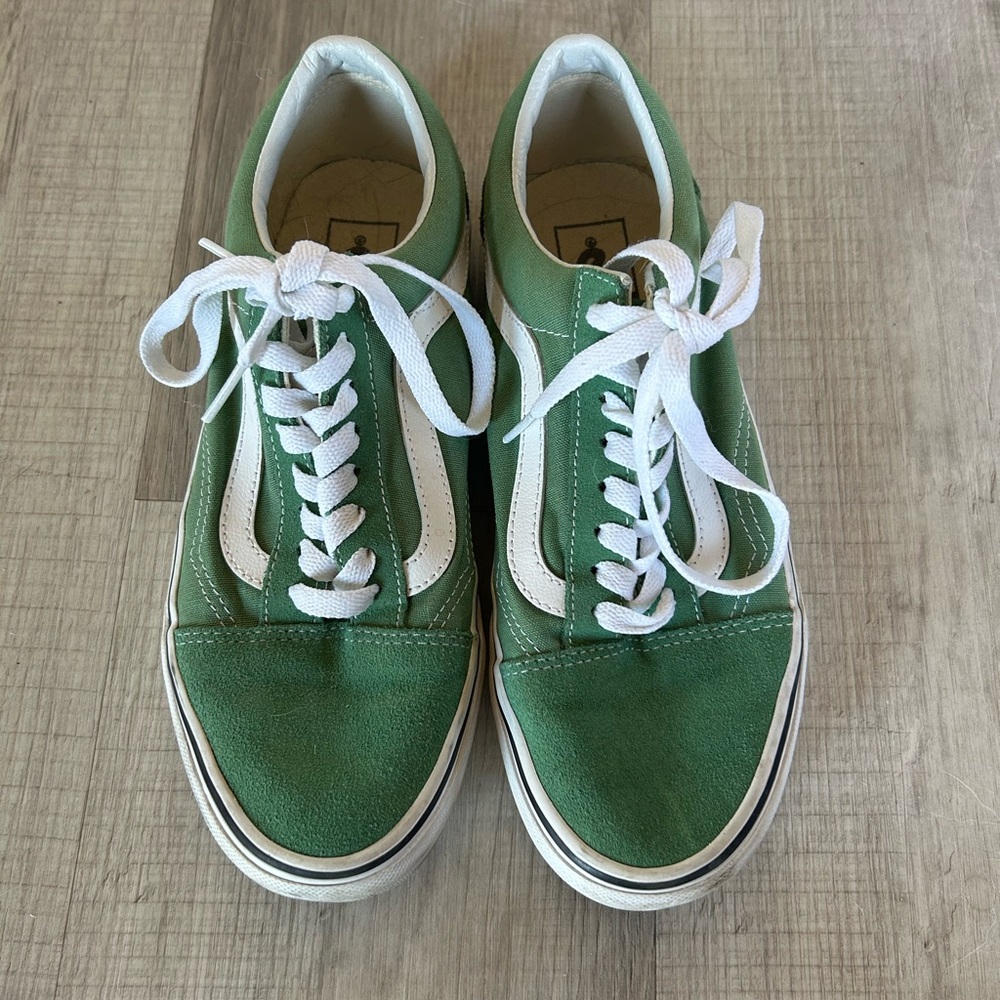 Green Old Skool Vans